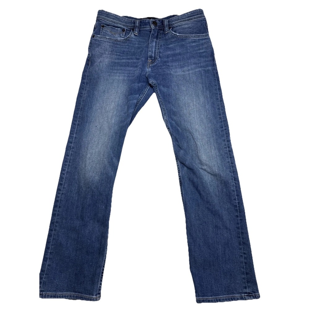 Revtown Mens Sharp Jeans Decade Denim Fits 31*28 Taper leg Faded Whiskering